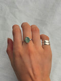 Ak Seaglass ring size 9