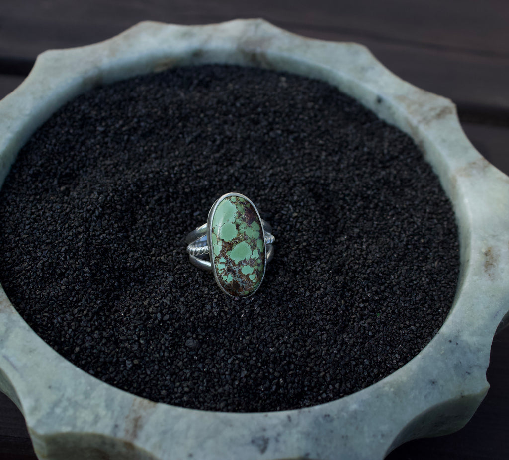 Turquoise ring size 8