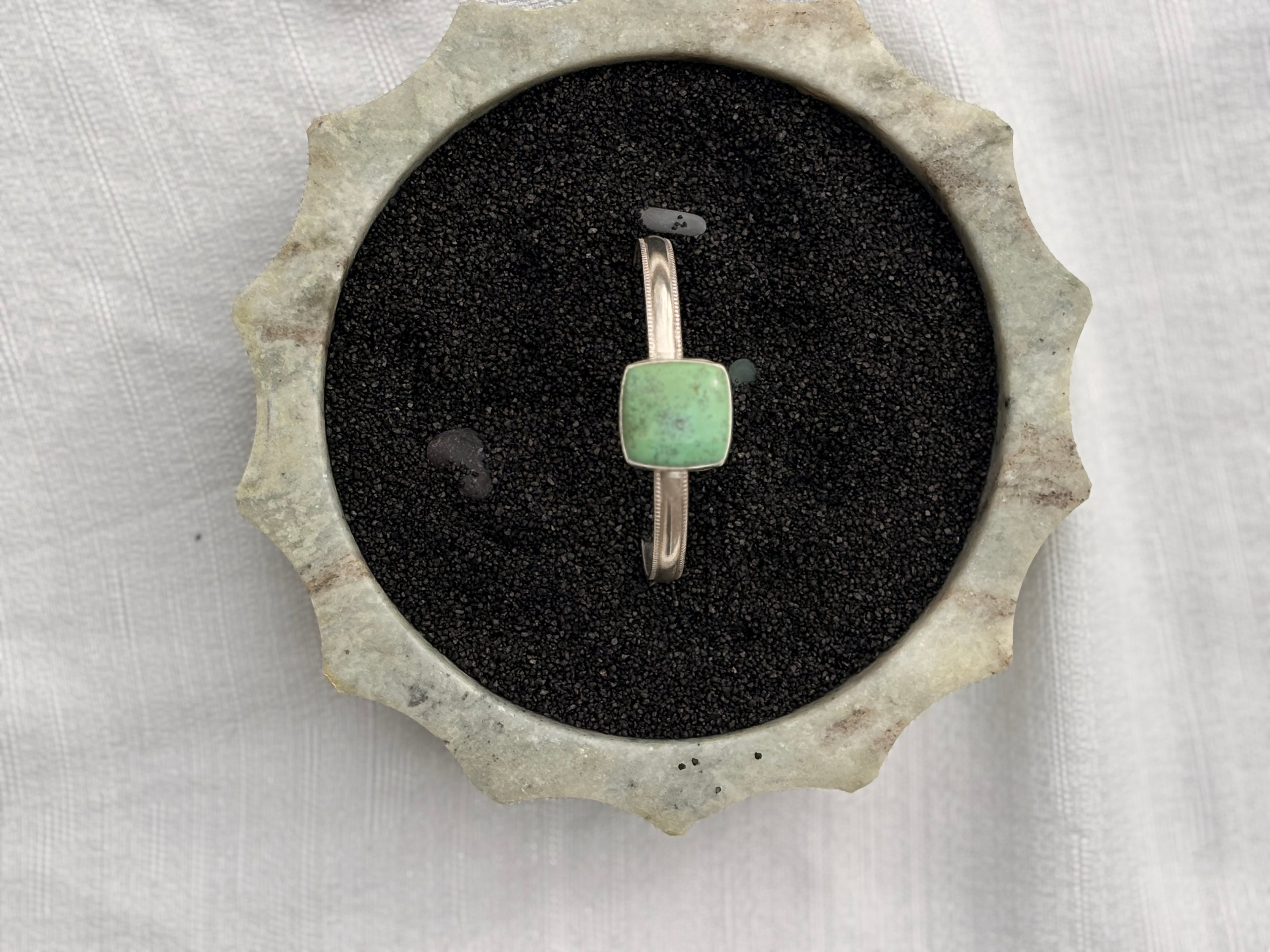 Green Turquoise Mountain Cuff