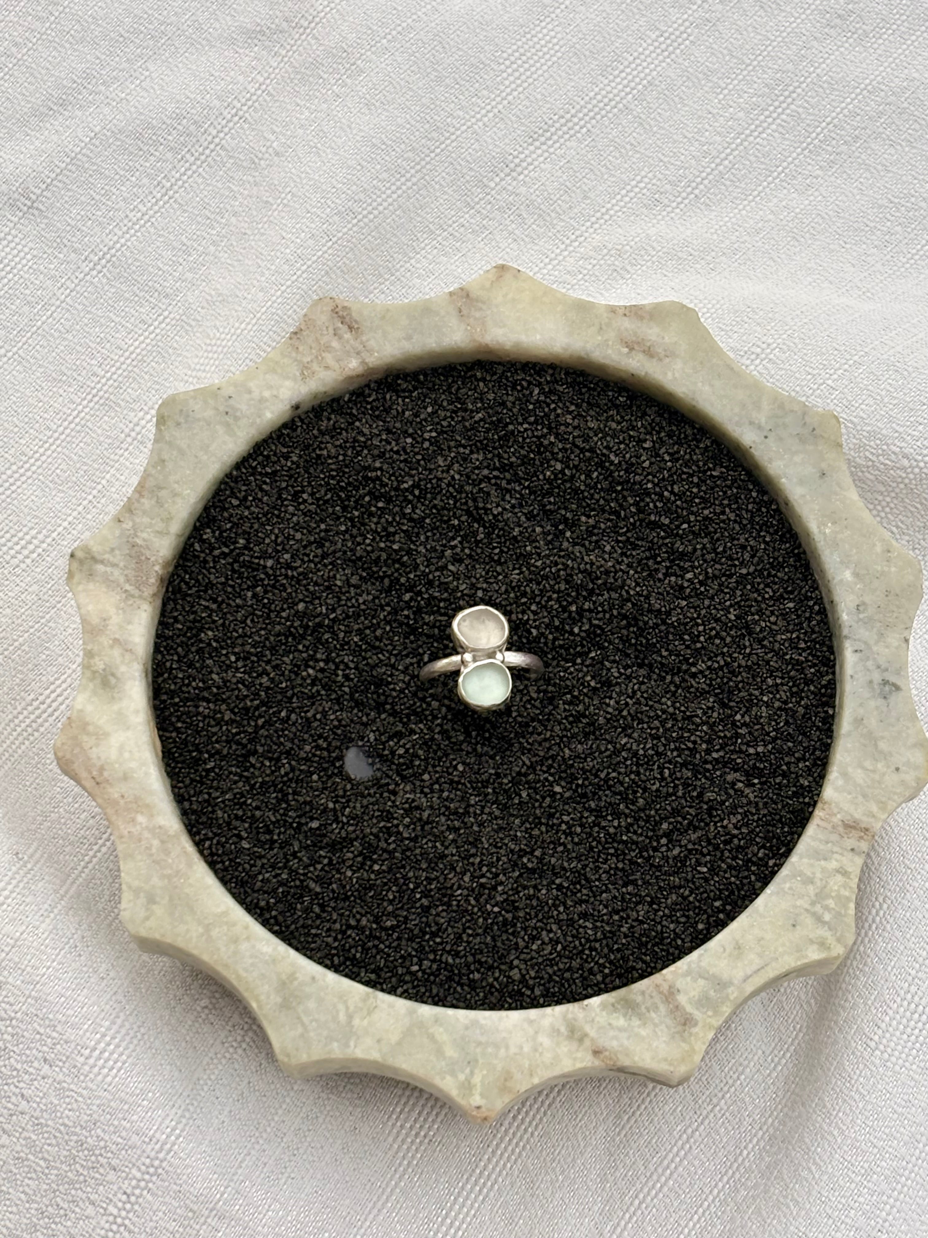 Ak Seaglass Ring Size 9