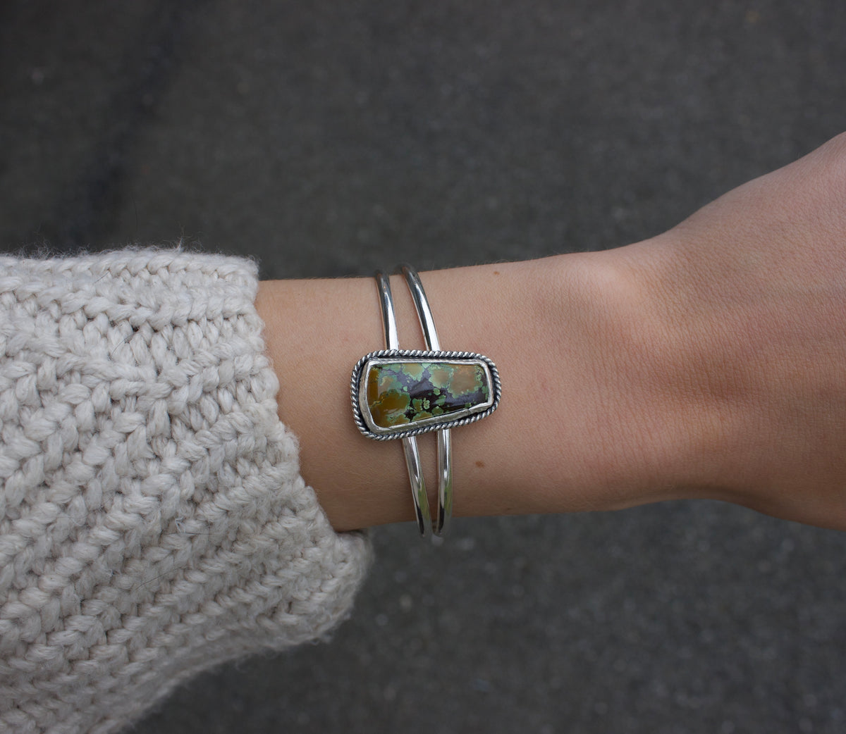 Custom Turquoise Cuff