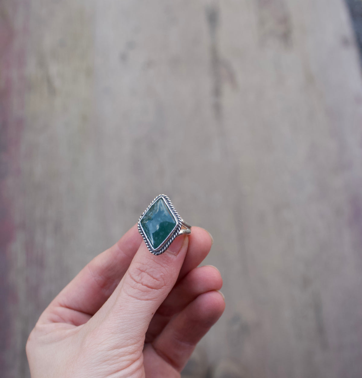 Jade Ring Size 8