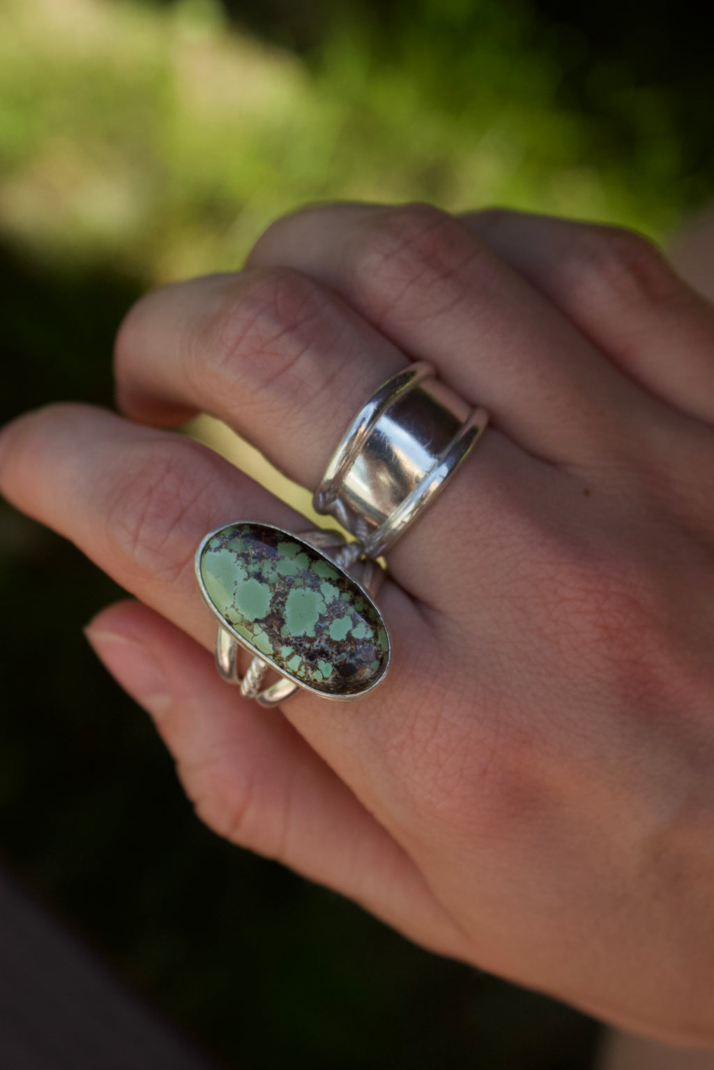Turquoise ring size 8