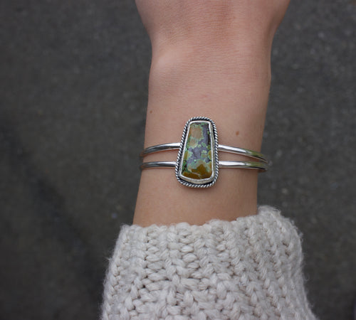 Custom Turquoise Cuff