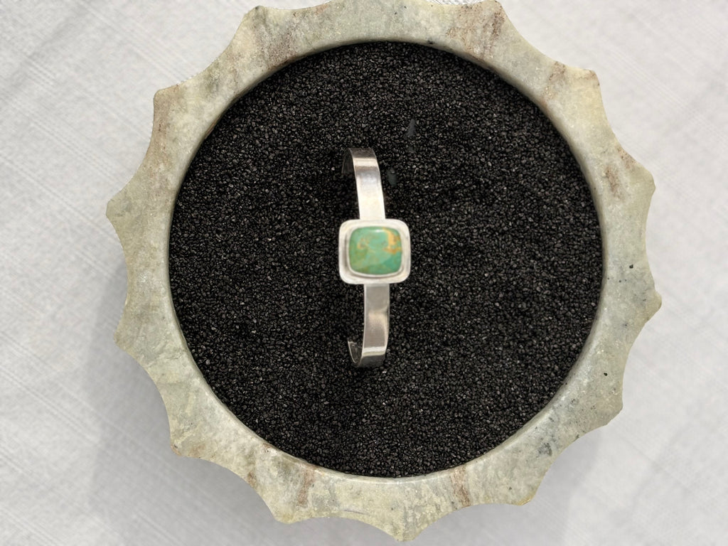 Rocky Turquoise Cuff