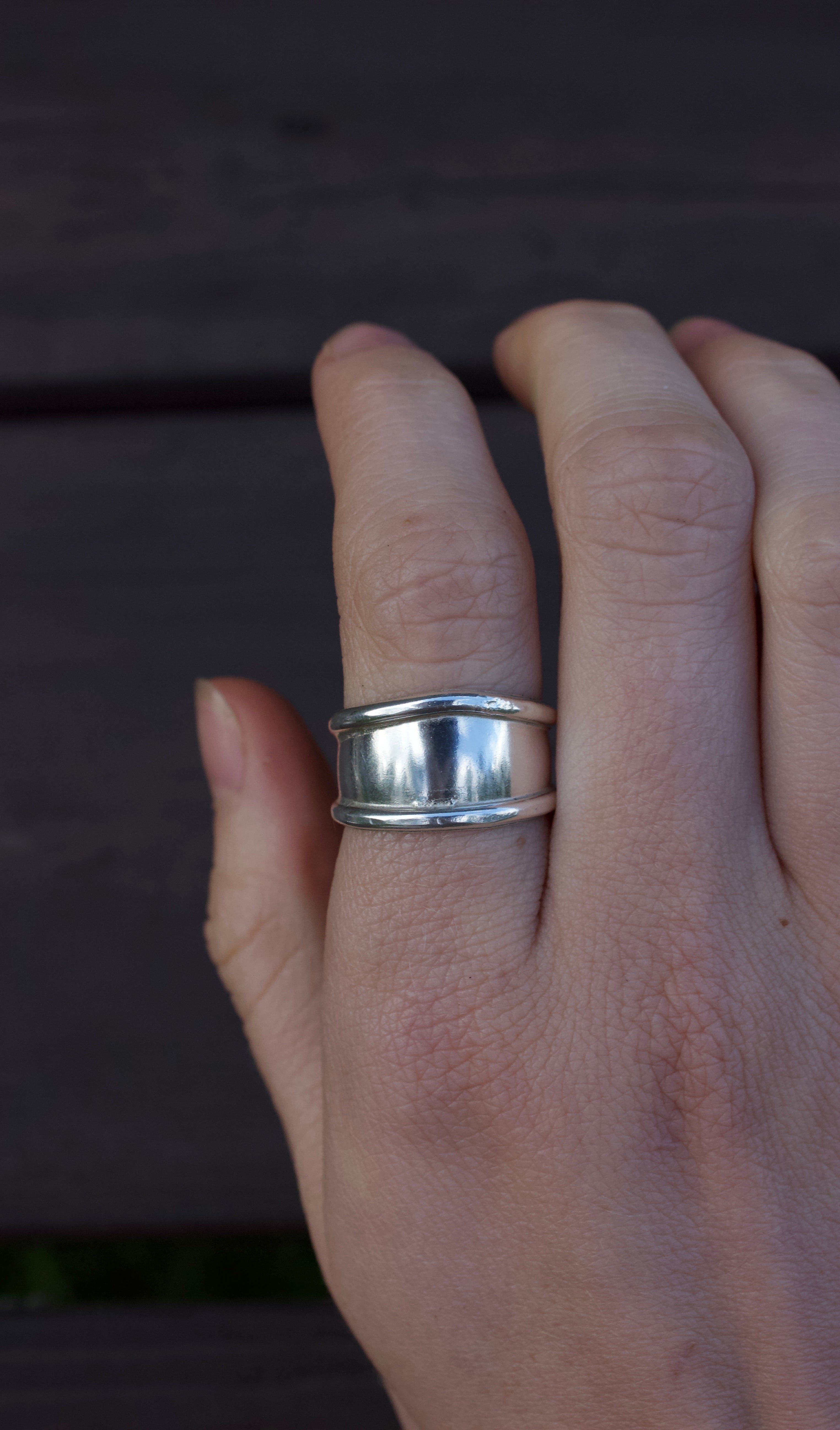 Chunky statement ring