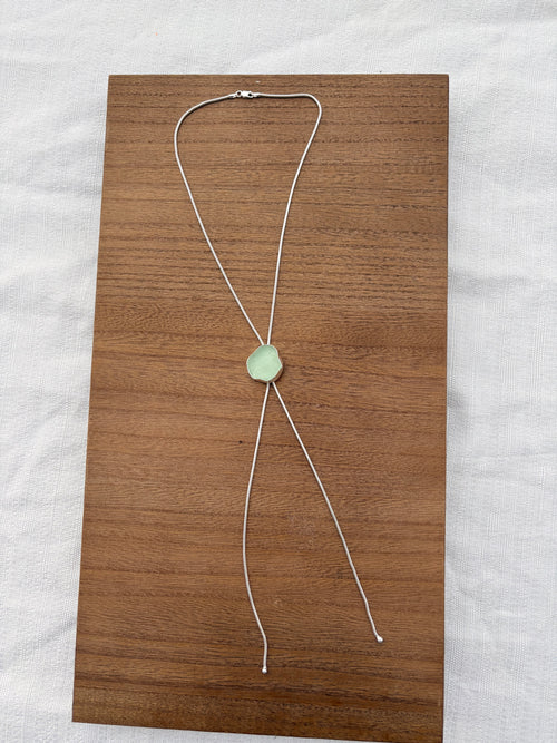 Ak Seaglass bolo tie