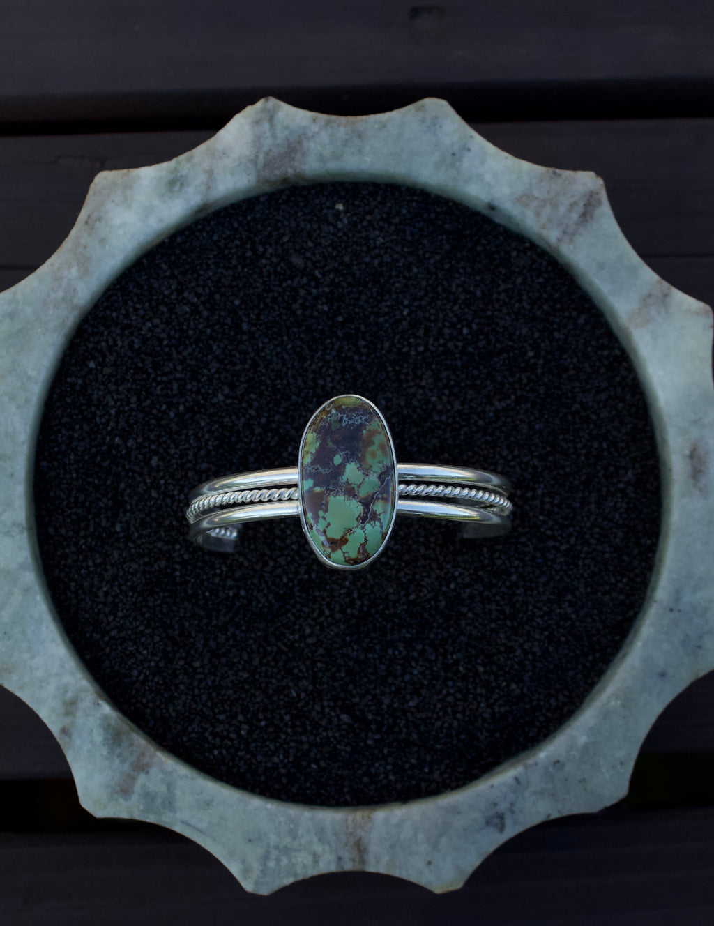 Turquoise arm cuff