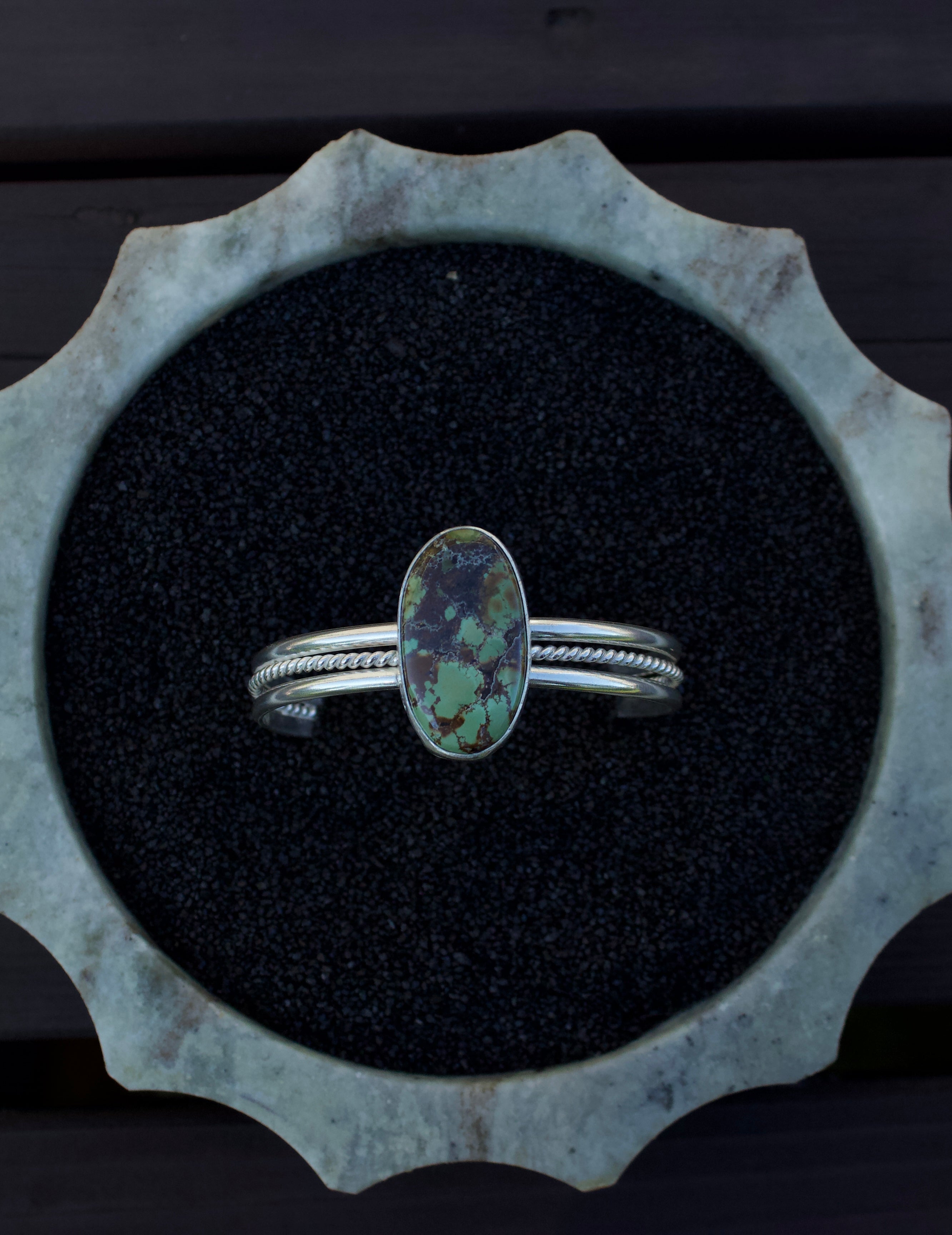 Turquoise arm cuff