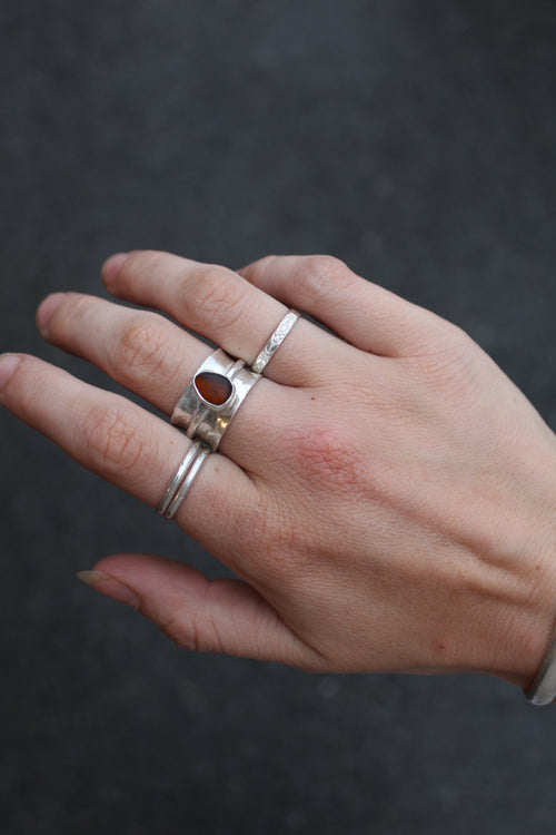 Ak Seaglass Ring Size 8