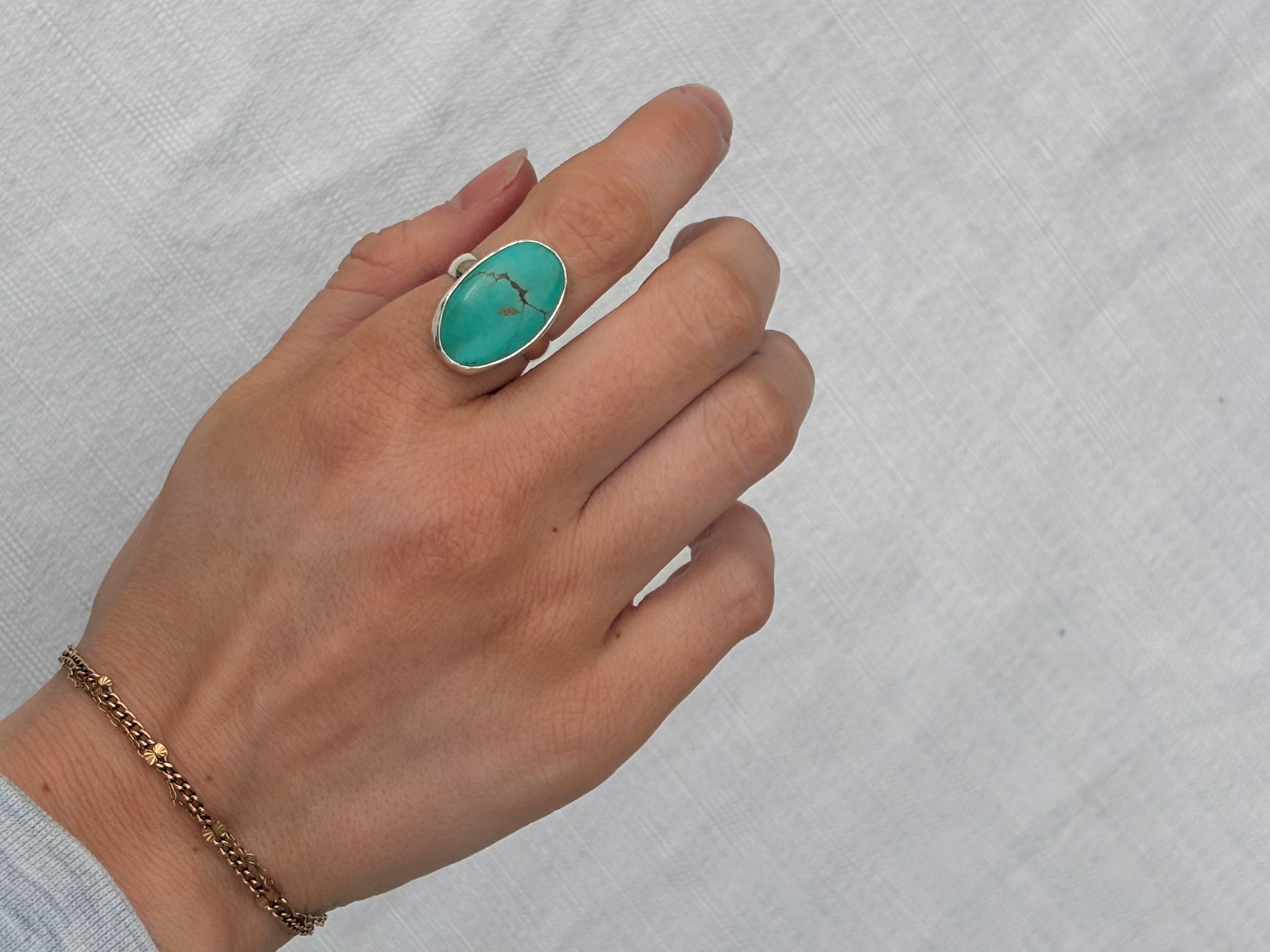 Turquoise Ring Size 6