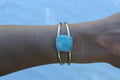 Tropical Blue Larimar Cuff