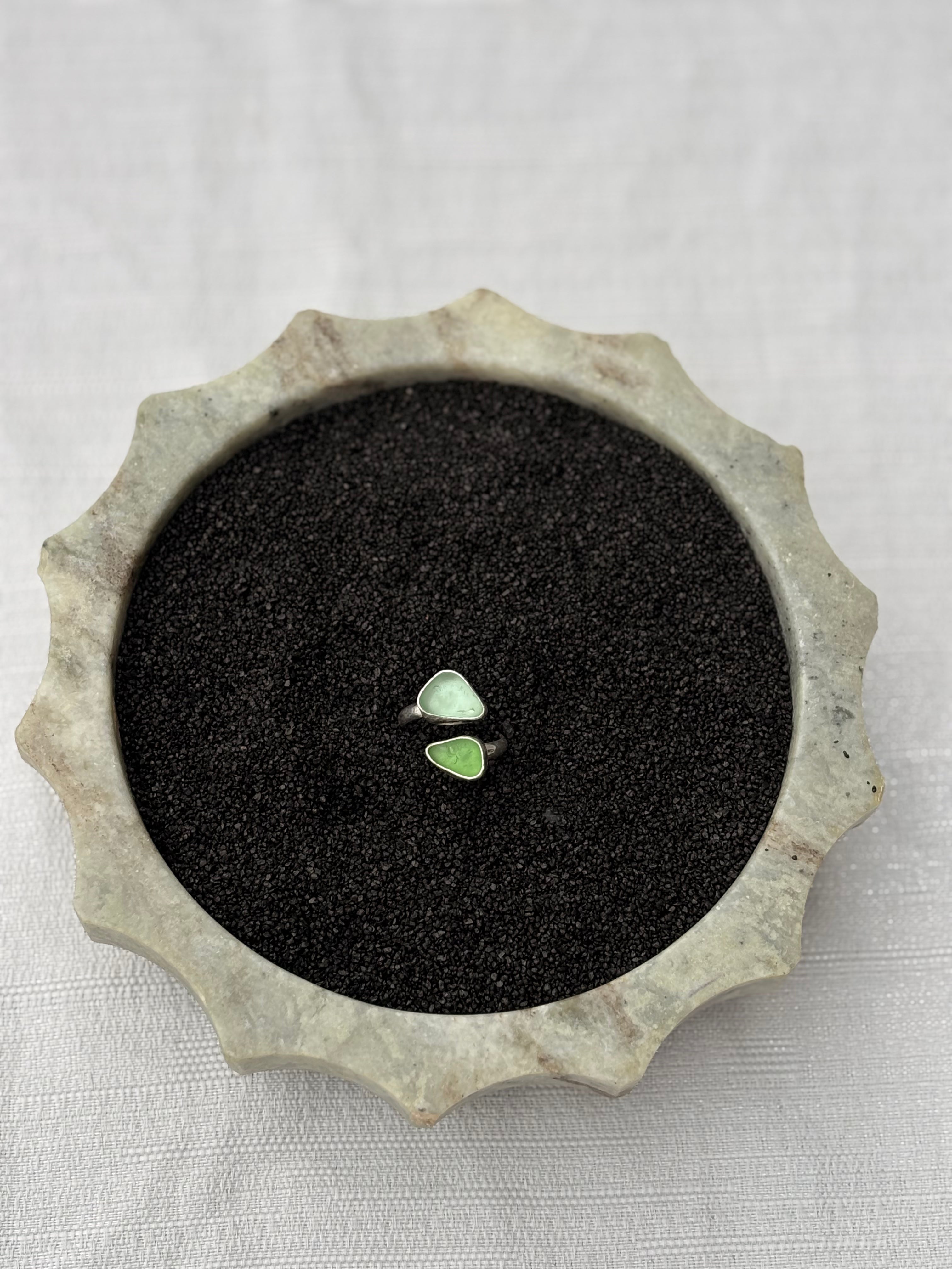 Ak Seaglass Ring 6