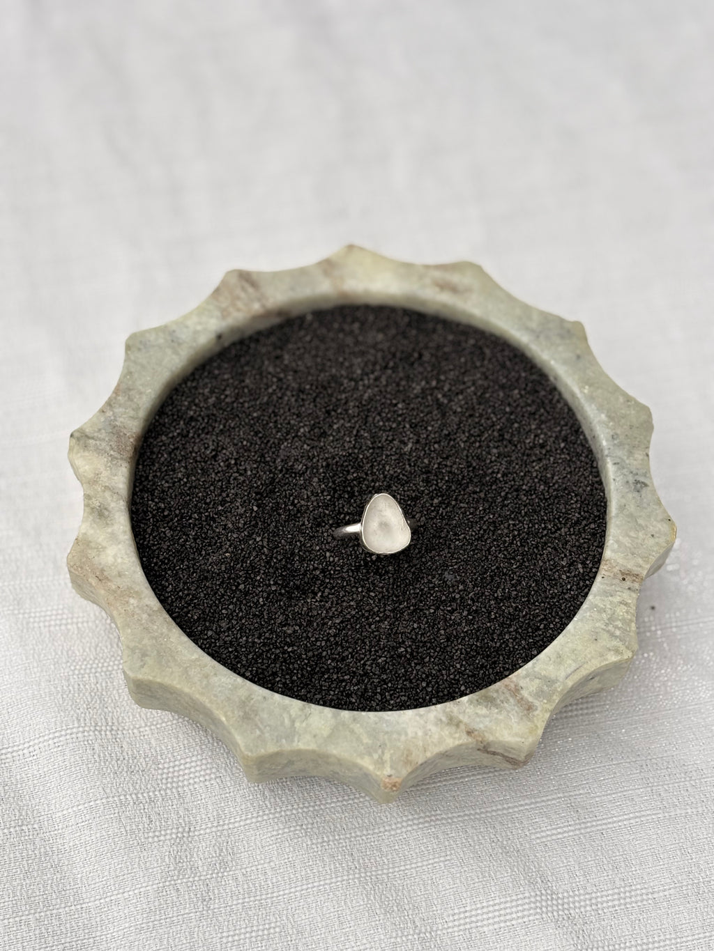 Ak Seaglass Ring Size 8