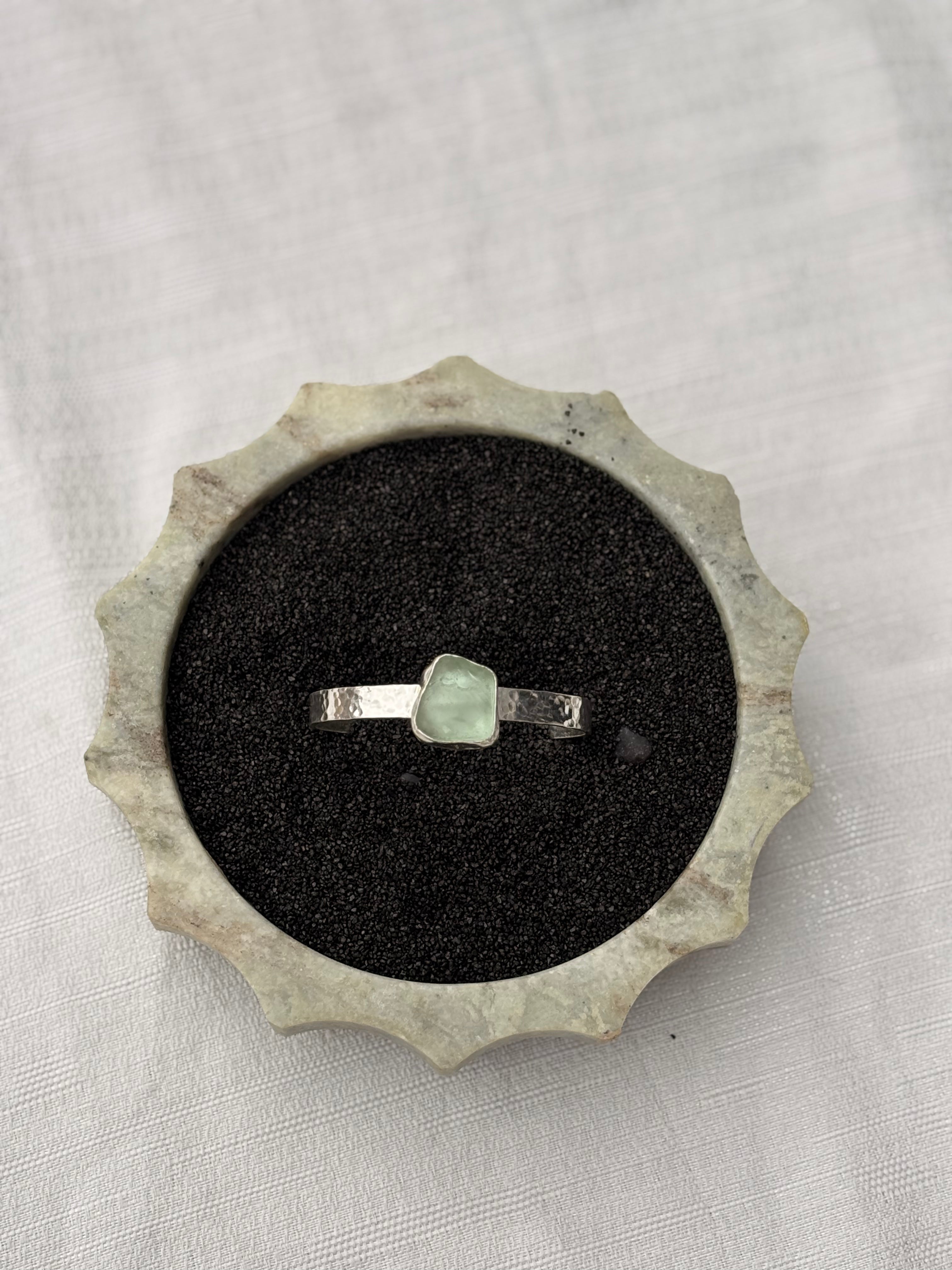 Textured Ak Seaglass Cuff