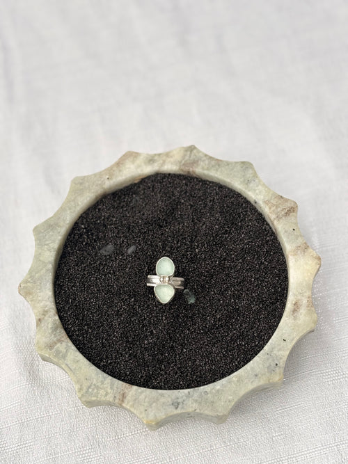 Ak Seaglass Ring Size 6